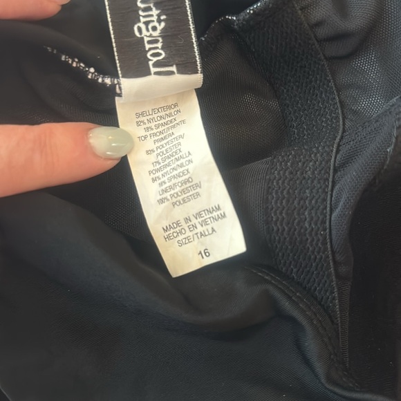 Ladies multicolor swimsuit size 16 - Picture 5 of 7